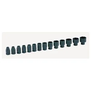 14 Pc. 1/4" Surface Drive Standard Metric Set
