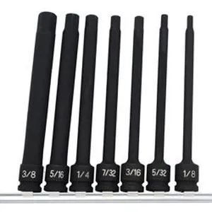 1/4" Drive Impact 7 Piece 4"