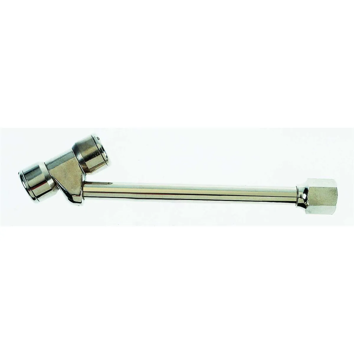 Haltec Large Bore Air Chuck 45 Degree Angle 1/4" Fpt