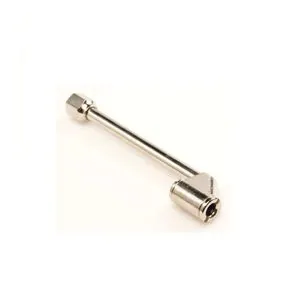 Haltec DUAL FOOT AIR CHUCK W/180 CHUCK, 6" LONG