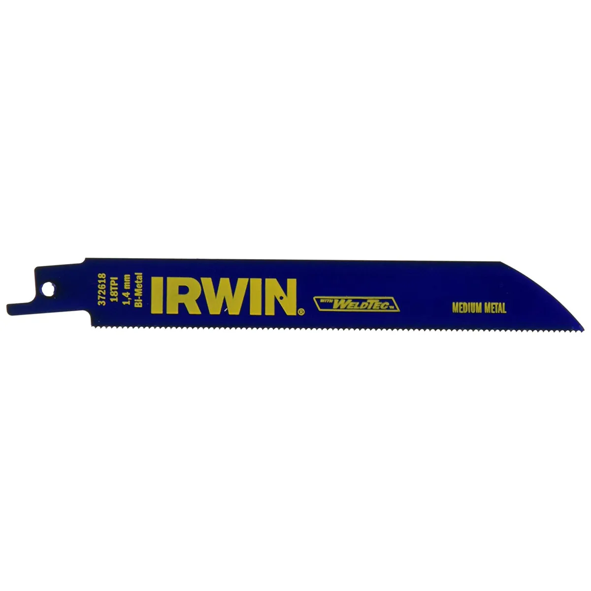 Hanson Reciprocating Saw Blade, Metal Cutting, 6 in., 18
