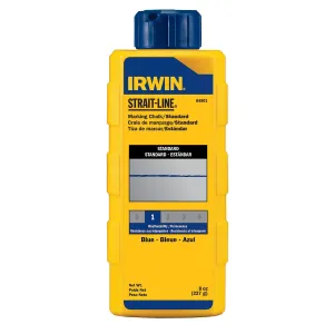 Hanson CHALK 8 OZ BLUE MARKING