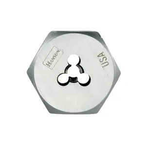 Hanson 1/2" - 13 NC HCS HEX 1" ACROSS FLAT
