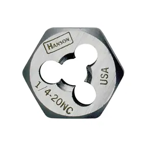 Hanson 3/8" - 16 NC HCS RETHREAD DIE