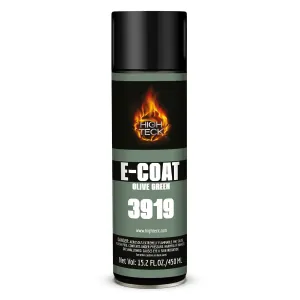 High Teck Products E-COAT OLIVE GREEN AEROSOL