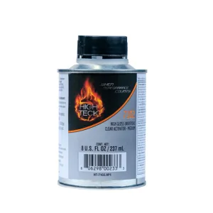 High Teck Products 7102-16 Medium Activator, 1/2 pt, Liquid, Use With: 7100 High Gloss Universal Urethane Clear