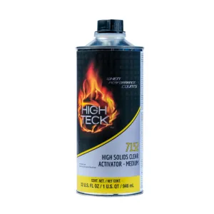 High Teck Products 7152-4 Medium Activator, 1 qt, Liquid, Use With: 7150 High Solids Urethane Clear