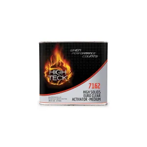 High Teck Products 7162-25 Medium Activator, 2.5 L, Liquid, Use With: 7160 High Solids Euro Clear