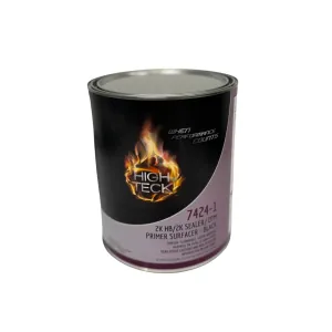 High Teck Products 2K HB PRIMER / SEALER / DTM BLACK