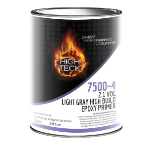 High Teck Products 7500-4 2.1 VOC Light Gray High Build Epoxy Primer