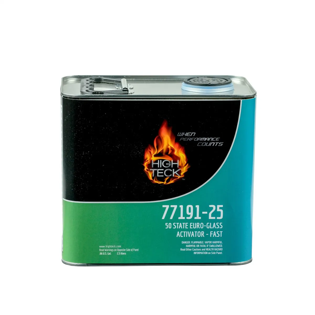 High Teck Products 77191-25 (2.5L) 2.1 VOC FAST EURO CLEAR ACTIVATOR