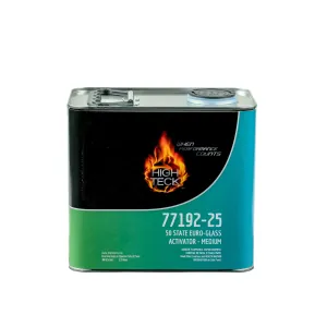 High Teck Products 77192-25 2.1 VOC MEDIUM EURO GLASS CLEAR ACTIVATO