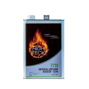 High Teck Products 7730-1 Slow Urethane Reducer, 1 gal, Clear, Liquid