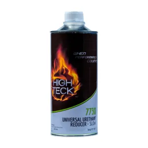 High Teck Products 7730-4 Slow Urethane Reducer, 1 qt, Clear, Liquid