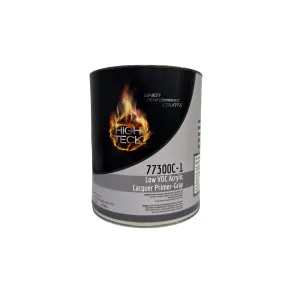 High Teck Products 77300C-1 Low VOC High Solids Acrylic Lacquer Primer-Gray-GL