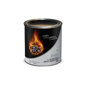 High Teck Products 77400C-4 High Solids Acrylic Lacquer Primer, 1 qt, Gray, 2.1 lb/gal VOC, 1:1 Mixing