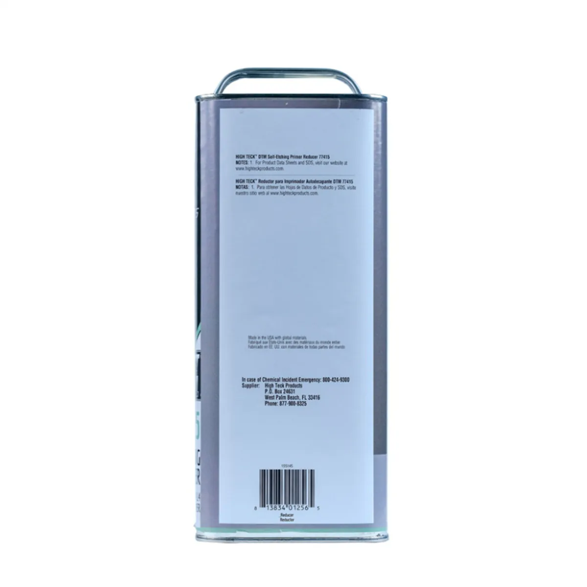 High Teck Products 77415-1 Reducer, 1 gal, Liquid, 1.1 pH, 1:1 Mixing