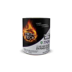 High Teck Products 77424-1 High Solids Primer/Sealer, 1 gal, Black, 2.1 lb/gal VOC, 4:1 Mixing
