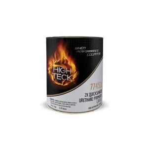 High Teck Products 77451-1 2K Quicksand Urethane Primer, 1 gal, Gray, 3.66 lb/gal VOC, 4:1 Mixing