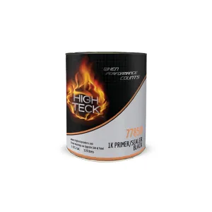 High Teck Products 77850-1 50 State Compliant 1K Primer/Sealer, 1 gal, Black, 4.60 lb/gal VOC