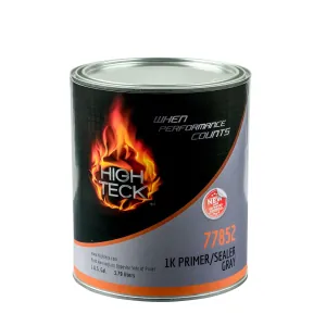 High Teck Products 77852-1 50 State Compliant 1K Primer/Sealer, 1 gal, Gray, 4.60 lb/gal VOC