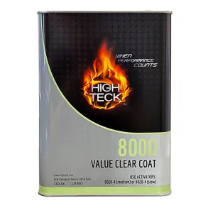 High Teck Products 8000-1 4:1 Value Clear Coat