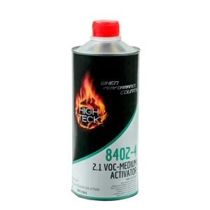 High Teck Products 8402-4 Medium Activator for 8400 Eco Clear, Quart