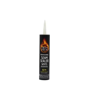 High Teck Products 9274 Professional Seam Sealer, 10.1 fl oz, Cartridge, White, Liquid, 3.34 lb/gal VOC