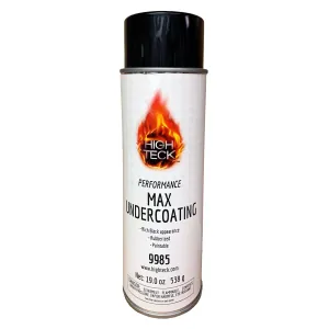 High Teck Products MAX Rubberized/Paintable Undercoating, 24 oz Aerosol