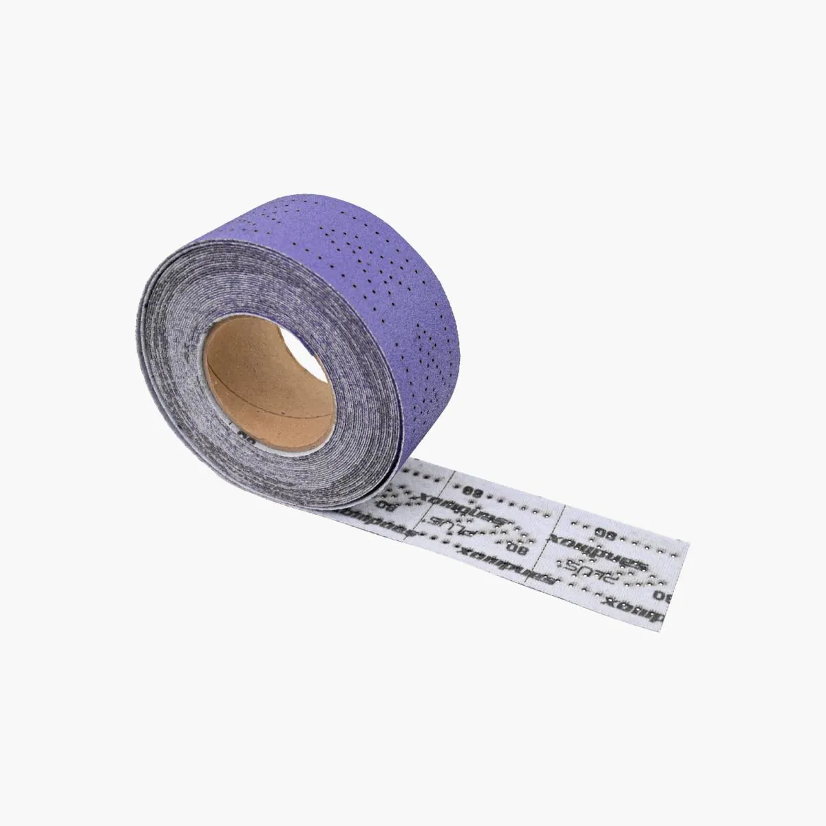 High Teck Products 2.75"X13YD 400G MULTIPLE-HOLE GRIP PURPLE CERAMIC AIR FILE ROLL