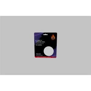 High Teck Products ASSORTED 6" NH GRIP PURPLE CERAMIC FILM DISCS (GRITS 80,180,220,320,400,800)