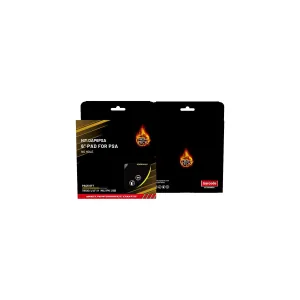 High Teck Products 6" NO-HOLE BACK UP PAD FOR PSA DISC WITH THREAD 5/16"-25