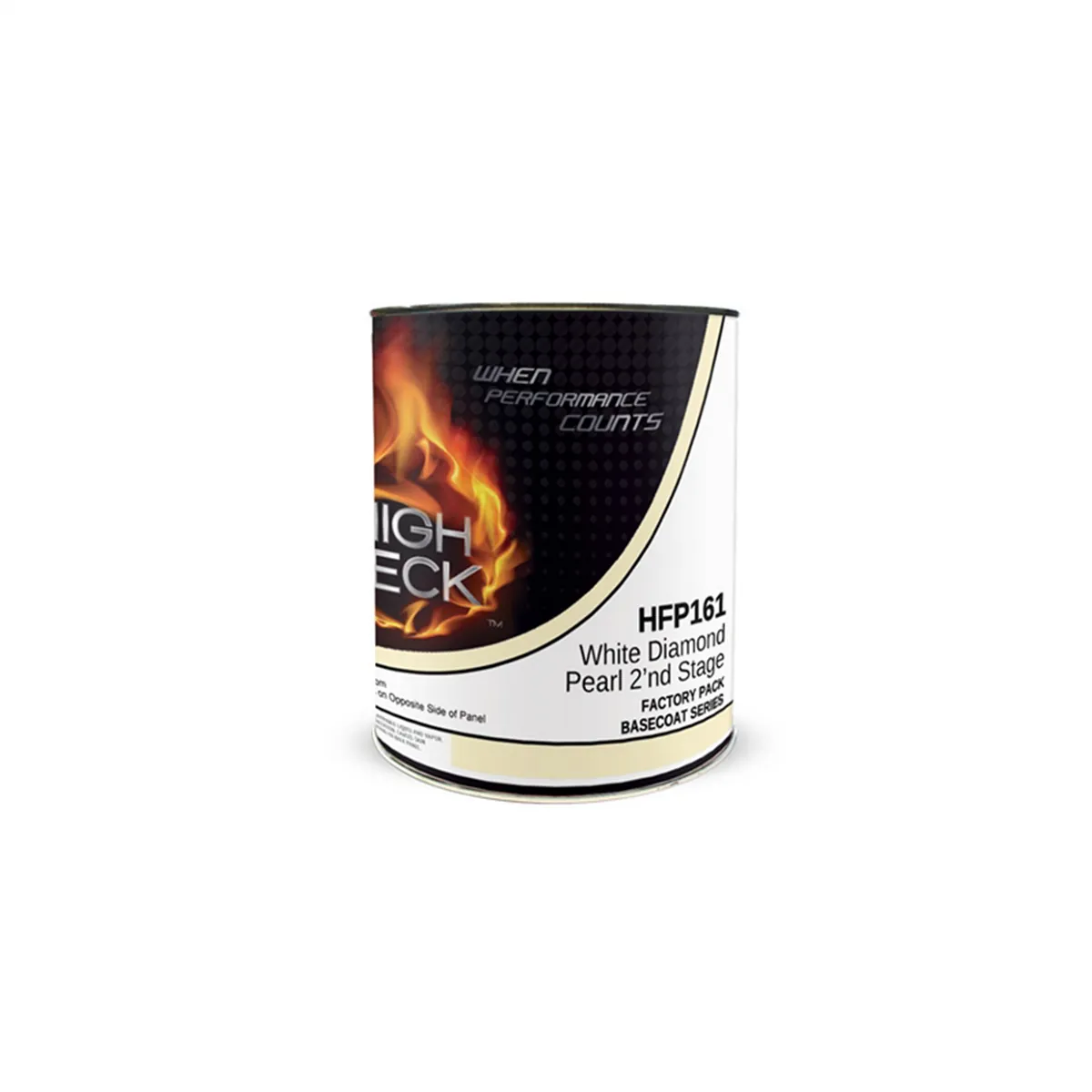 High Teck Products HFP161-1 Series HFP National Rule Urethane Basecoat, 1 gal, White Diamond Pearl, 6.8 lb/gal VOC