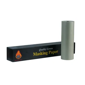 High Teck Products MP160G-24 Masking Paper, 24 in W x 600 ft L, Green, 35 lb Basis