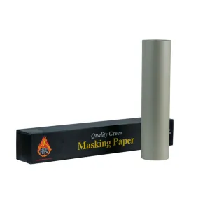 High Teck Products MP160G-36 Masking Paper, 36 in W x 600 ft L, Green, 35 lb Basis