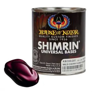 House Of Kolor SHIMRIN KBC03-Q01 Kandy Series Universal Basecoat, 1 qt Can, Wild Cherry