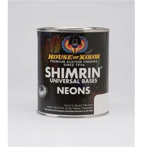 House Of Kolor SHIMRIN NE502-Q01 NEONS Series Universal Basecoat, 1 qt Can, Pink
