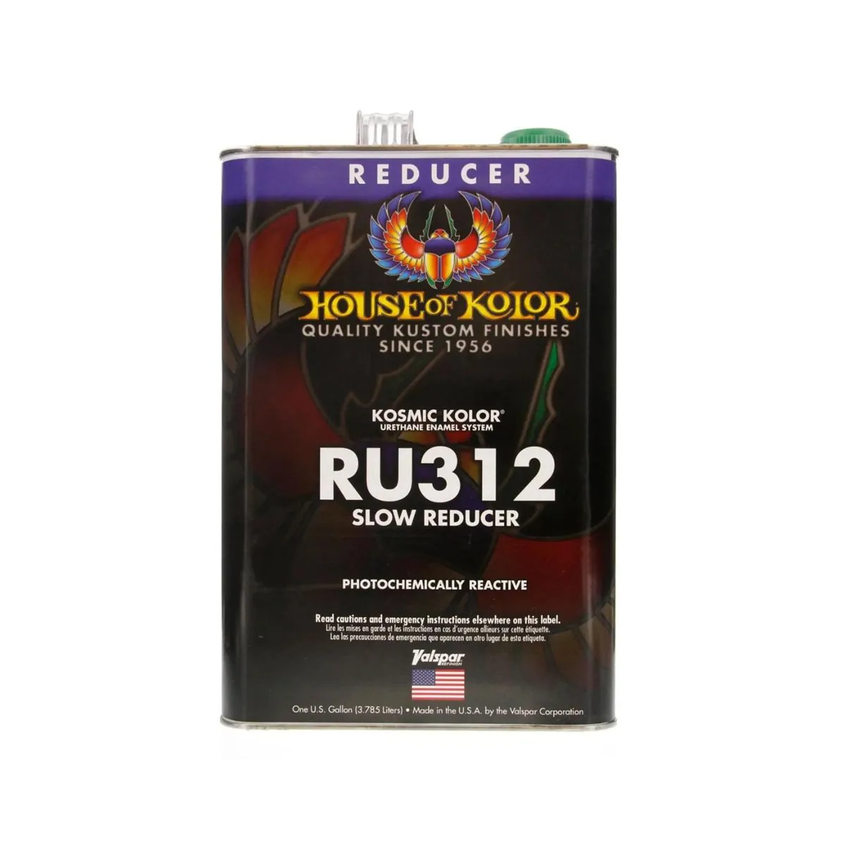 House Of Kolor RU312-Q00 Reducer, 1 qt Can, Slow Speed/85 to 95 deg F