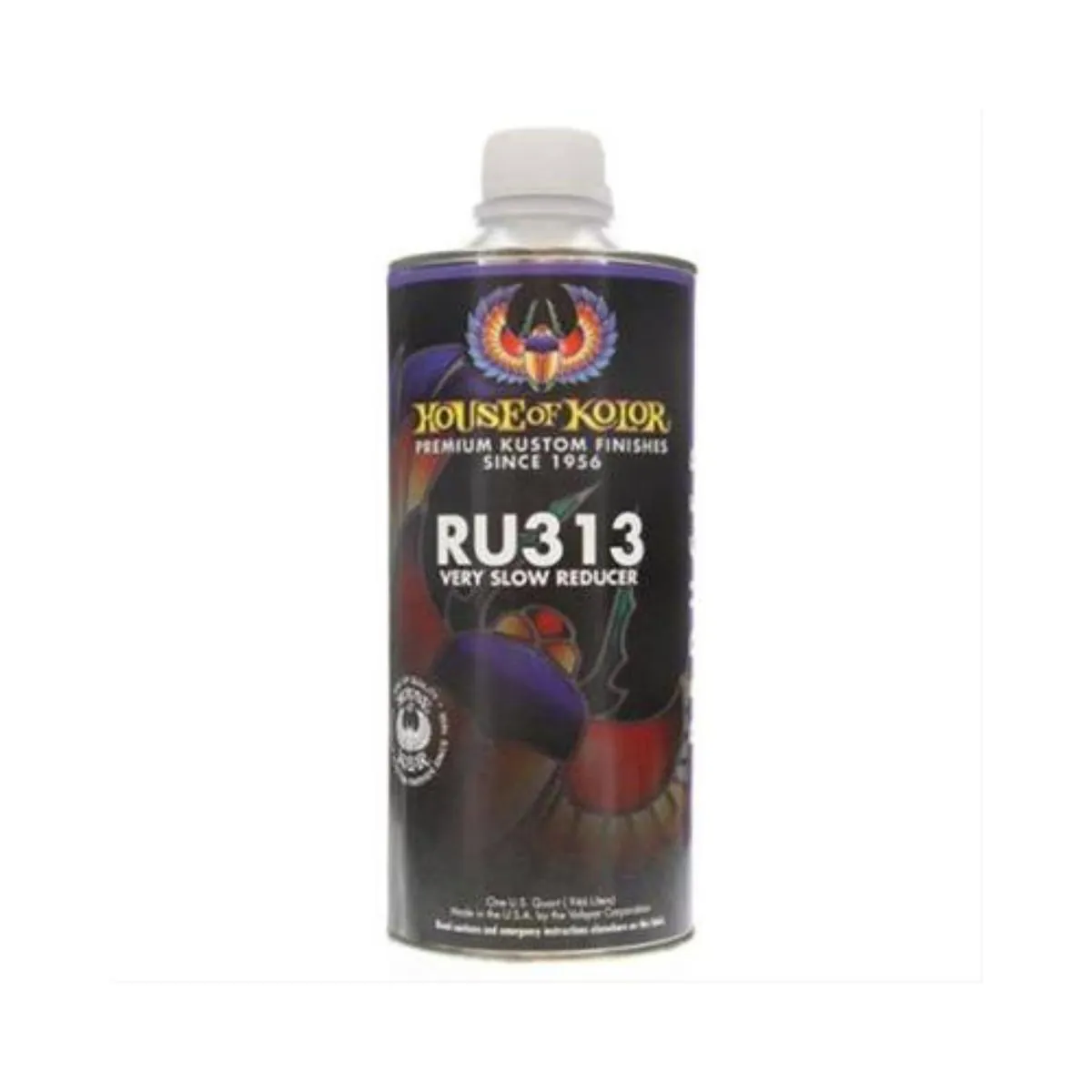 House Of Kolor RU313-Q00 Reducer, 1 qt Can, Very Slow Speed/95 to 100 deg F