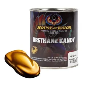 House Of Kolor Kosmic Kolor UK12-Q01 Urethane Enamel Kandy, 1 qt Can, Pagan Gold