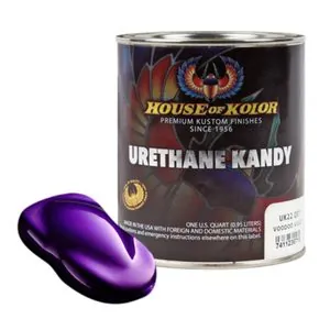 House Of Kolor Kosmic Kolor UK22-Q01 Urethane Enamel Kandy, 1 qt Can, Voodoo Violette