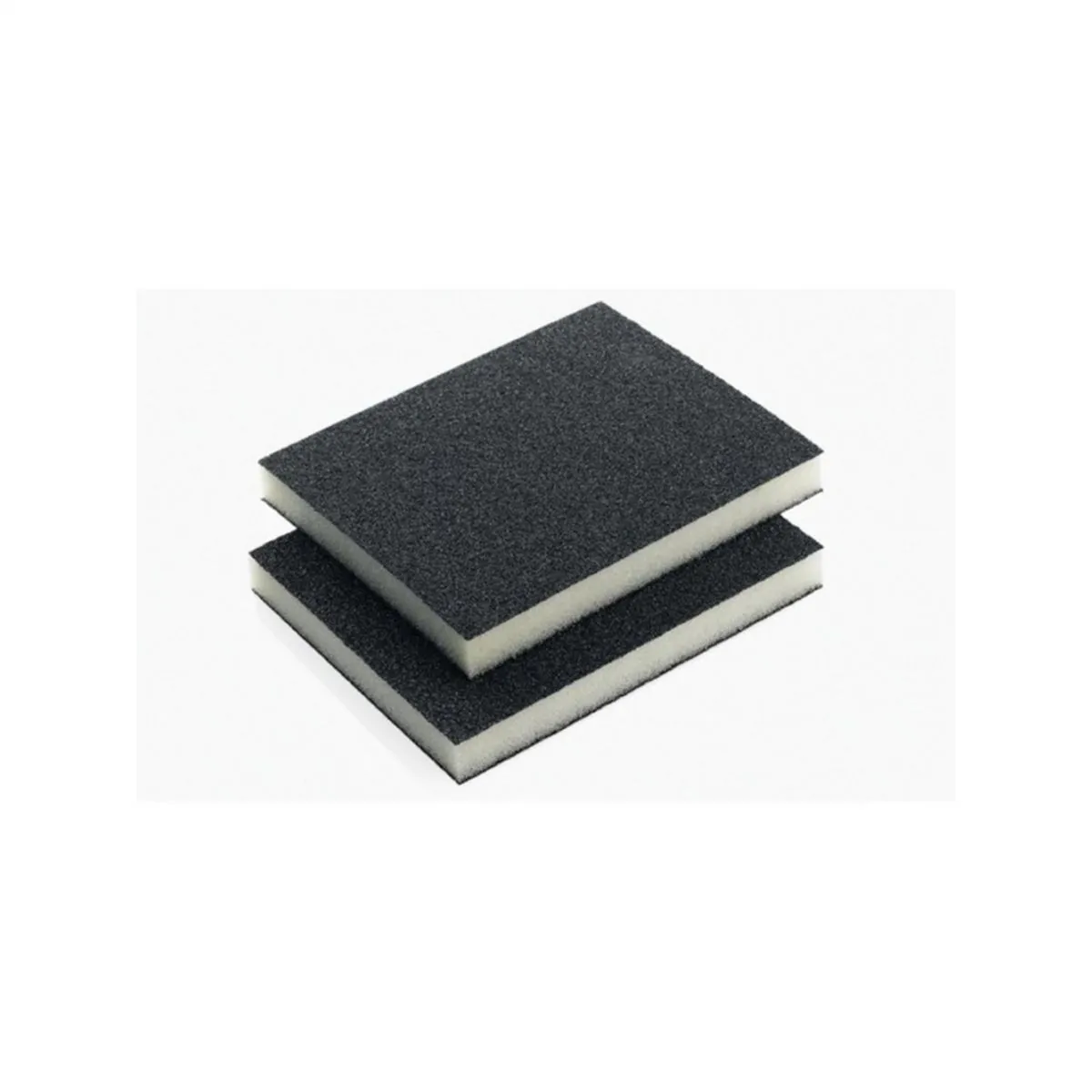 Indasa USA,Inc. 595169 Rhyno Double-Sided Sponge Pad, 5 in L x 4 in W x 1/2 in THK, Micro Fine-Grade, Beige