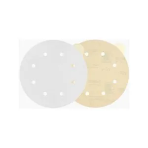 Indasa USA,Inc. 60-36 Rhynostick White Line Abrasive Solid Disc, 6 in Dia, 36 Grit