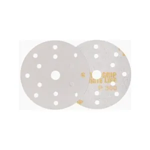 Indasa USA,Inc. 61-80 Rhynogrip White Line Abrasive Solid Disc, 6 in Dia, 80 Grit