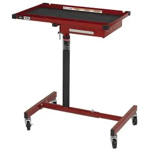 American Forge & Foundry Adjustable Mobile Work Table - 220 lbs Capacity