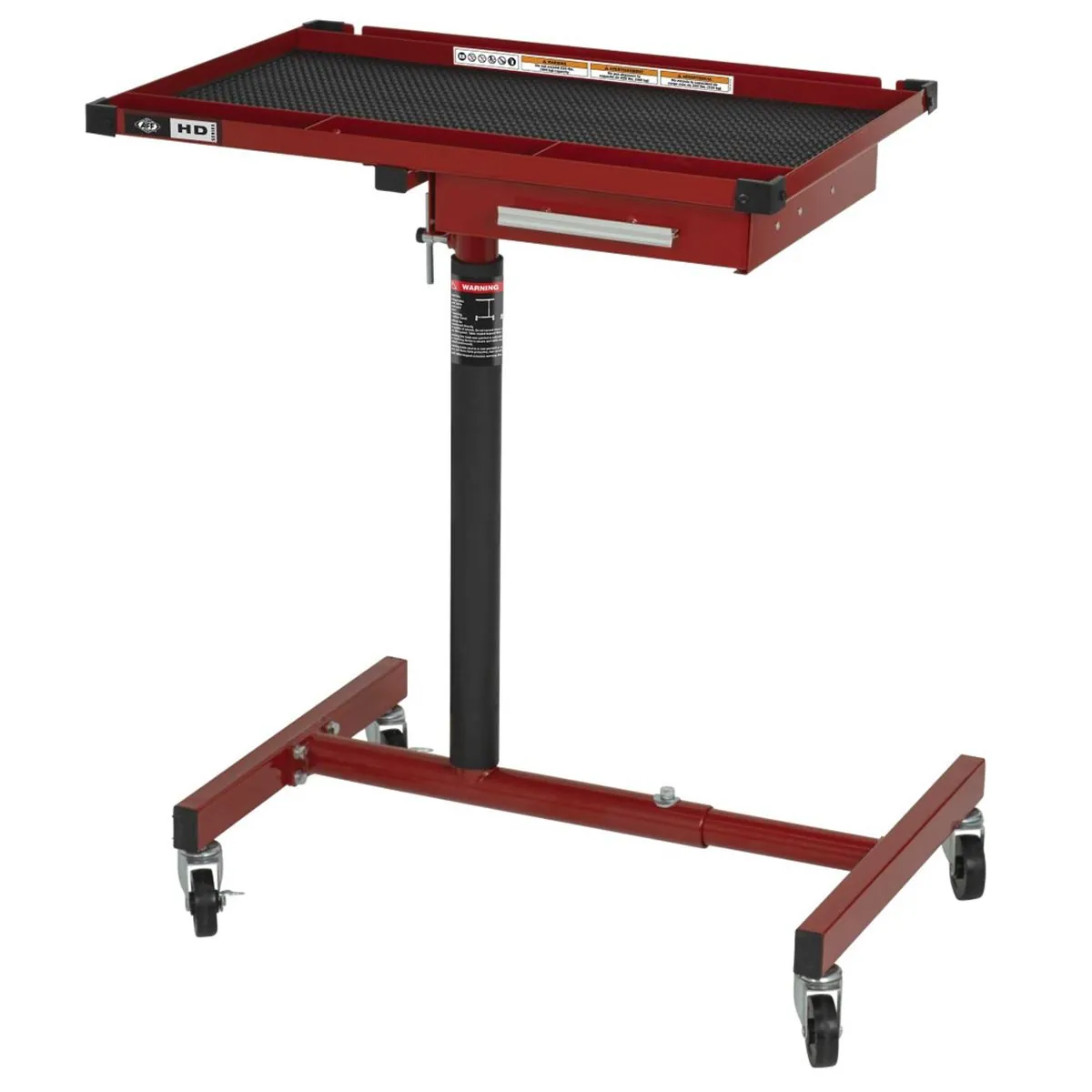 American Forge & Foundry Adjustable Mobile Work Table - 220 lbs Capacity