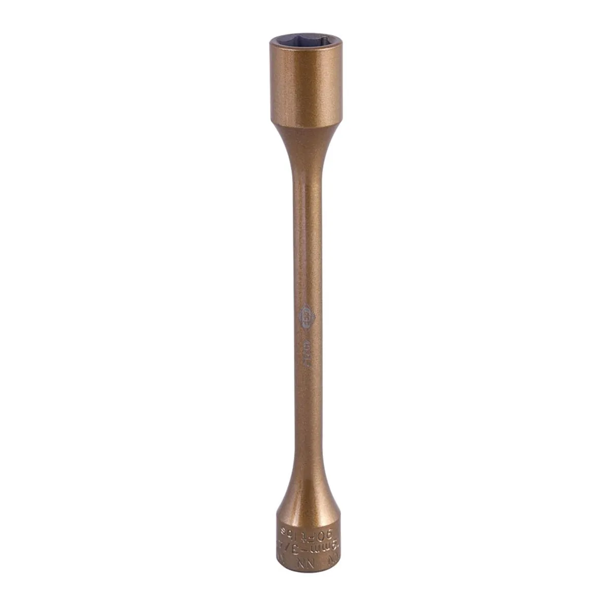 American Forge & Foundry Torque Limiting Socket - 1/2" Drive - 19mm (3/4") - 90 Ft/Lbs - Gold