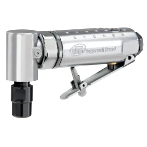 Ingersoll Rand Angle Air Die Grinder, 21,000 RPM, 0.25 HP, 1/4 Inch Collet, Front Exhaust