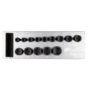 Ingersoll Rand DXS2 Drive Hex SAE Impact Socket Set, 14-Piece