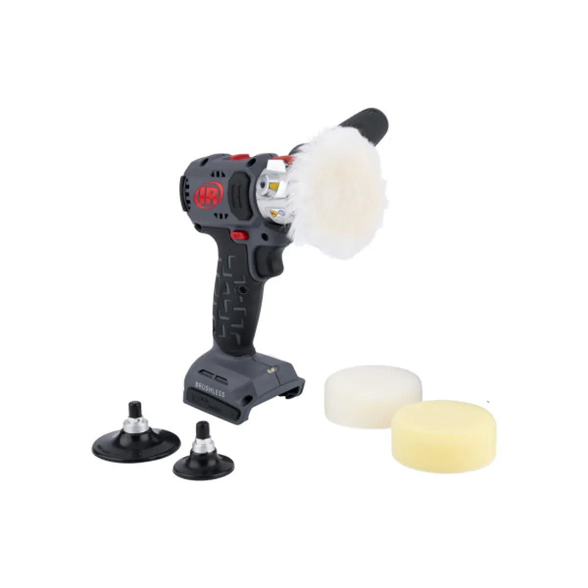 Ingersoll Rand 20V Cordless Polisher/Sander, 8300 RPM, 3" & 2" Pad, Bare Tool
